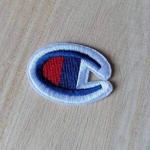 Champion Logo Embroidered Patch, Iron-on